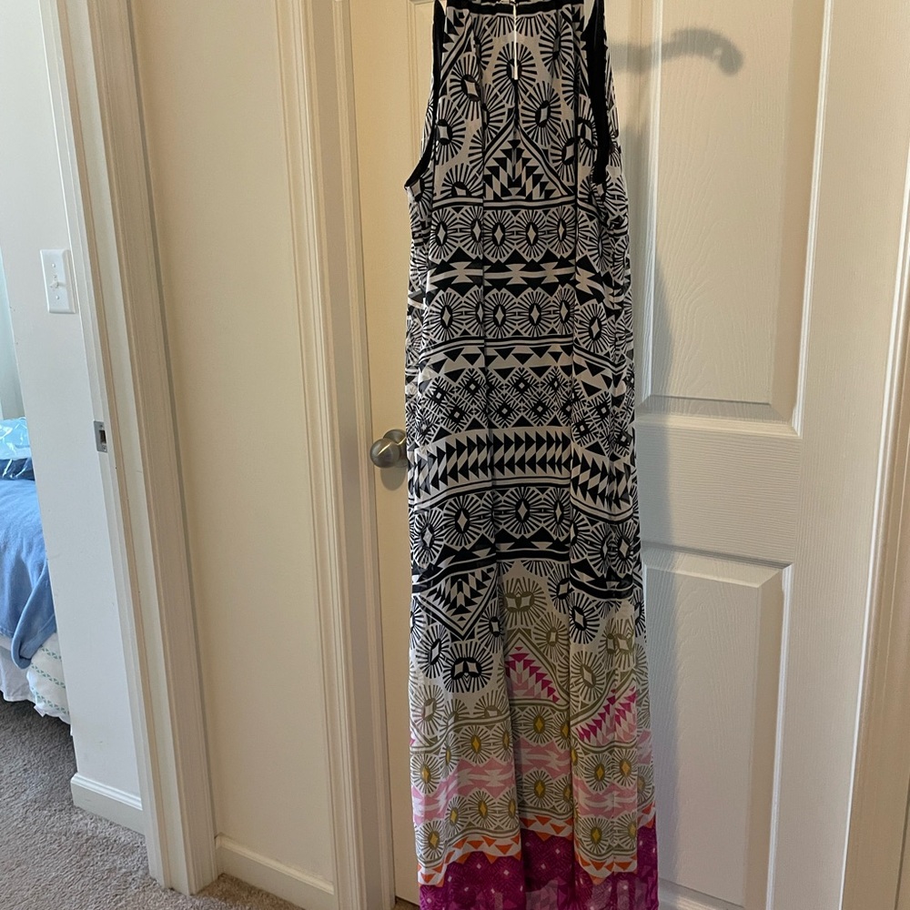 Old Navy Maxi Multi Colored Dress